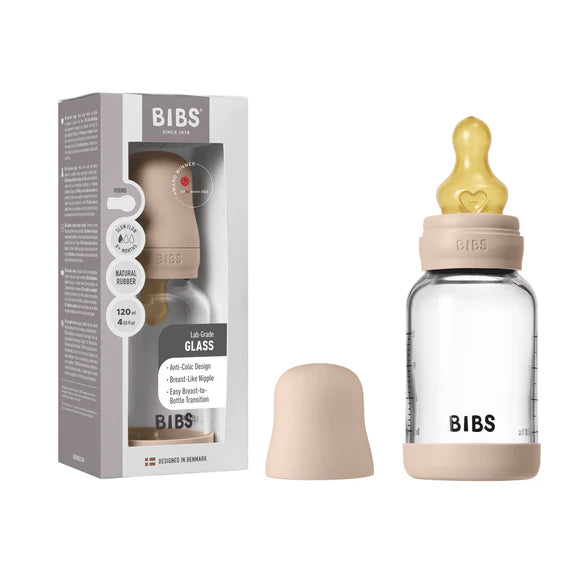 Bibs Baby Glass Bottle Complete Set