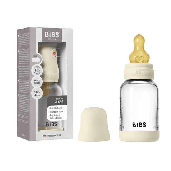 Bibs Baby Glass Bottle Complete Set