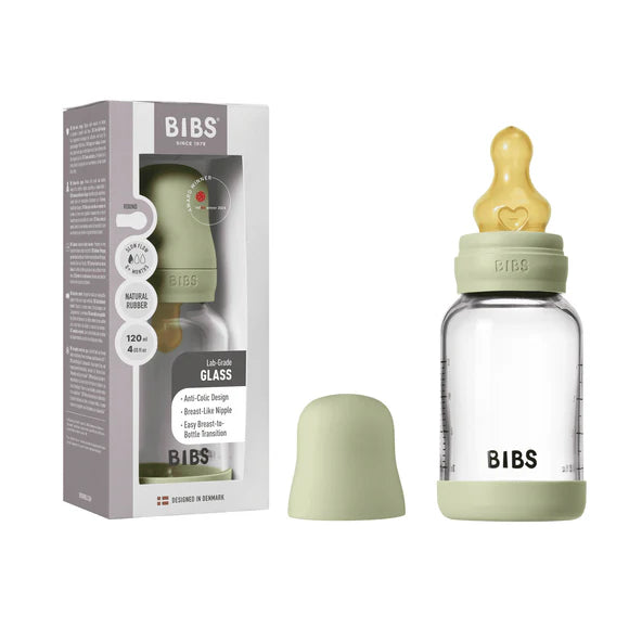 Bibs Baby Glass Bottle Complete Set