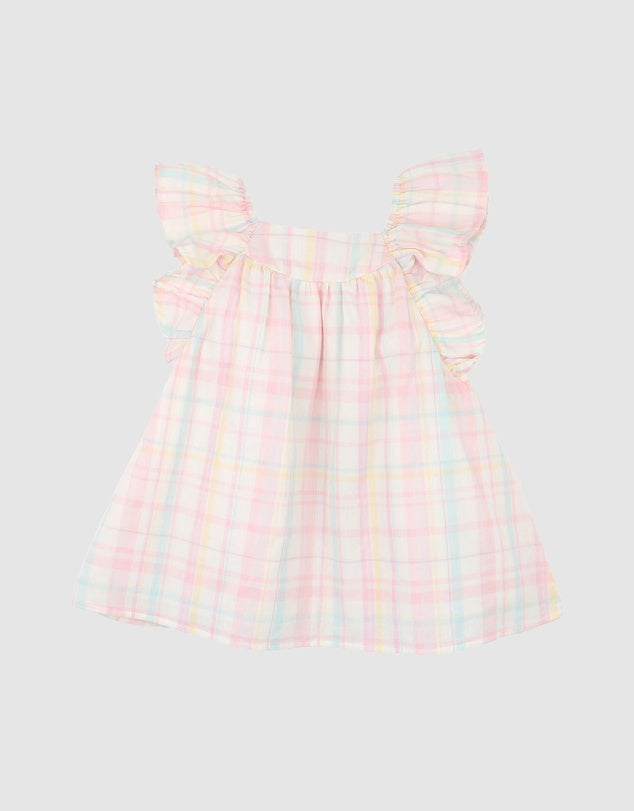 Madelyn Check Dress - Bebe