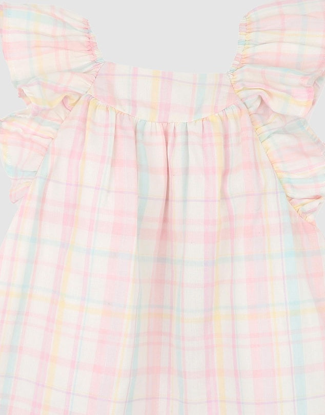Madelyn Check Dress - Bebe