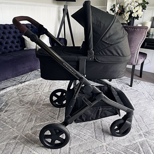 Edwards and Co - Olive Double Pram CLEARANCE