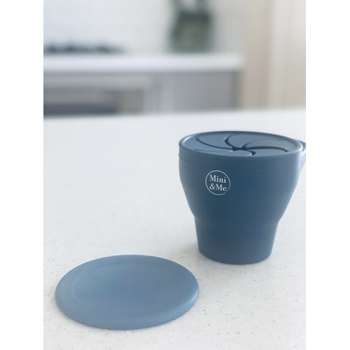 Mini & Me Snack Cup Collapsible with Lid