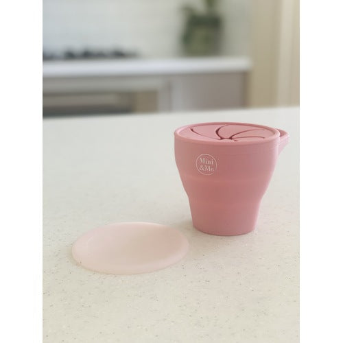 Mini & Me Snack Cup Collapsible with Lid