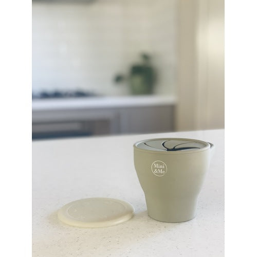 Mini & Me Snack Cup Collapsible with Lid