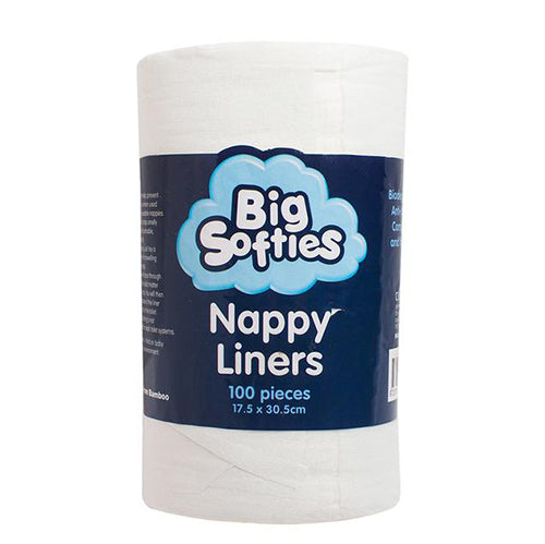 Big softies Nappy Liners (100 pack)