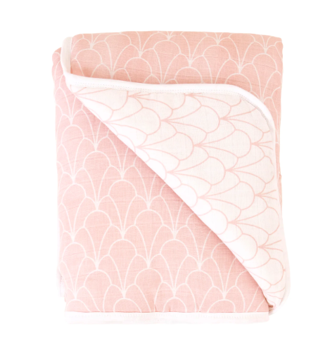 Muslin baby cot blanket - extra large