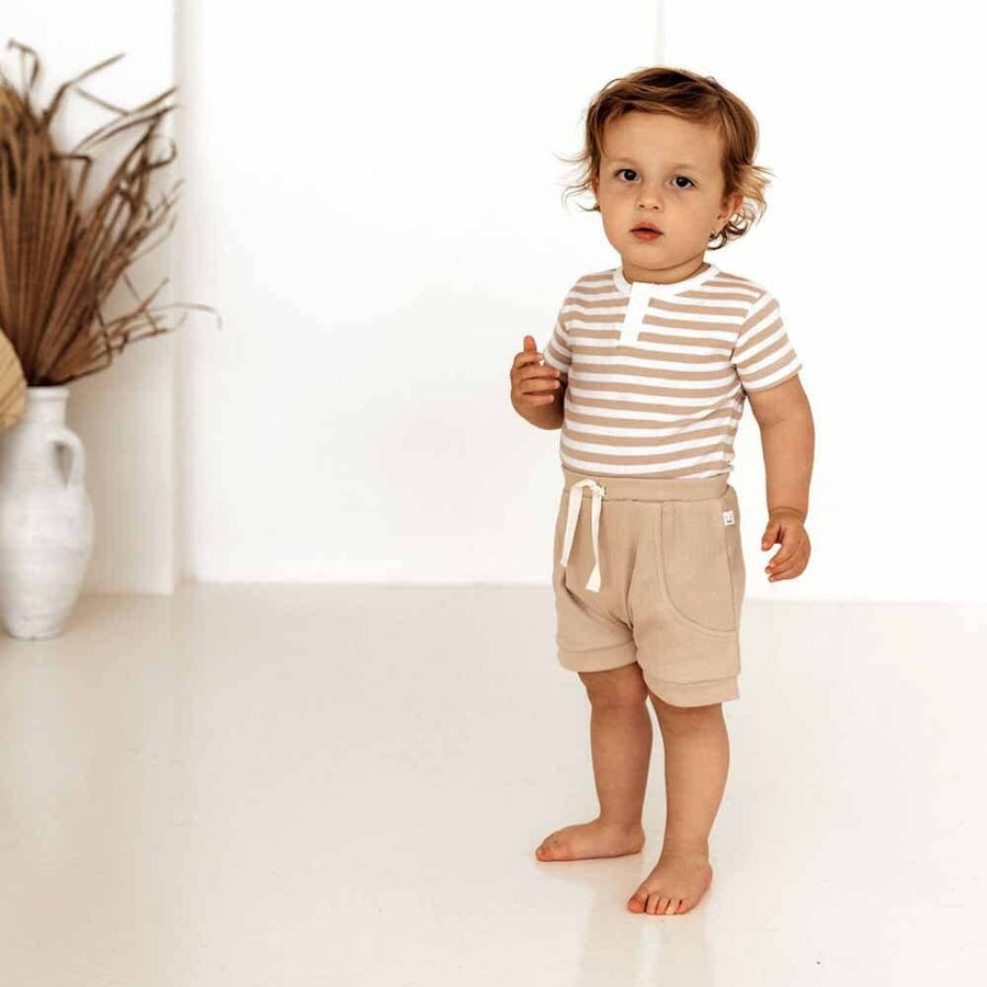 Pebble Organic Shorts: 0-3 Months (000)