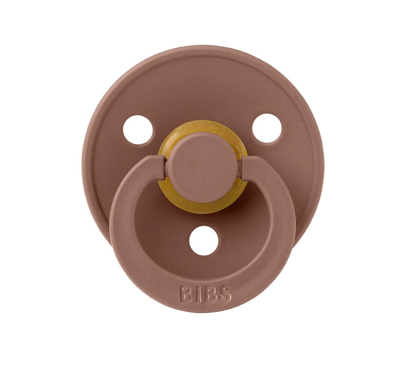 BIBS Colour Dummy ROUND (2 pack)