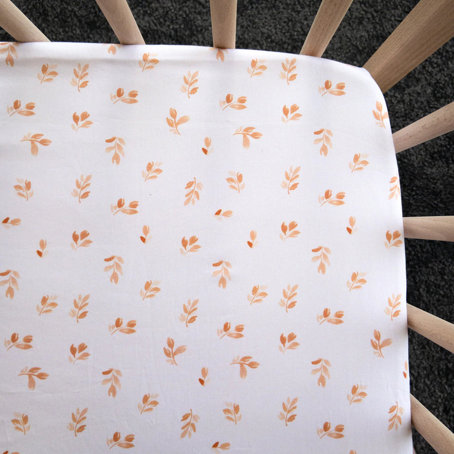 Little Human Linens Waterproof Cot Sheets
