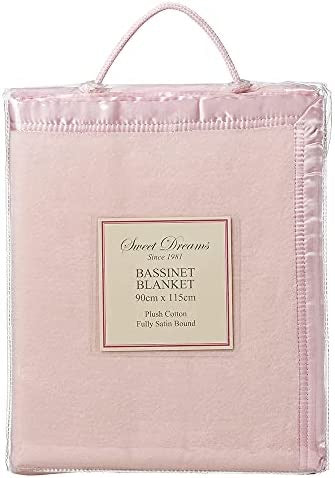 Sweet  Dreams Bassinette Cotton blankets 90x115cm