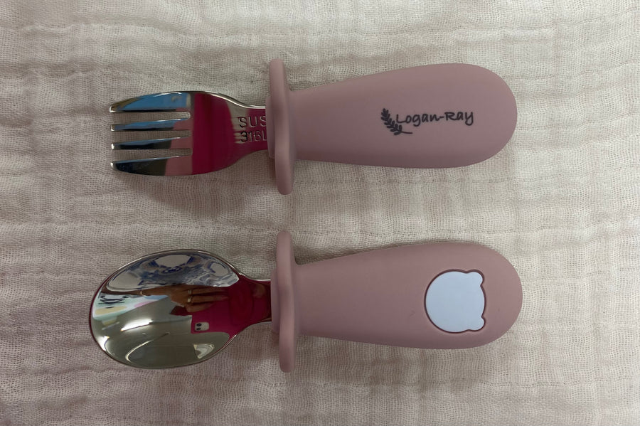 Logan-Ray Silicone/Stainless steel cutlery sets