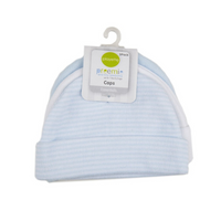 Playette Premmie Caps (3 pack)